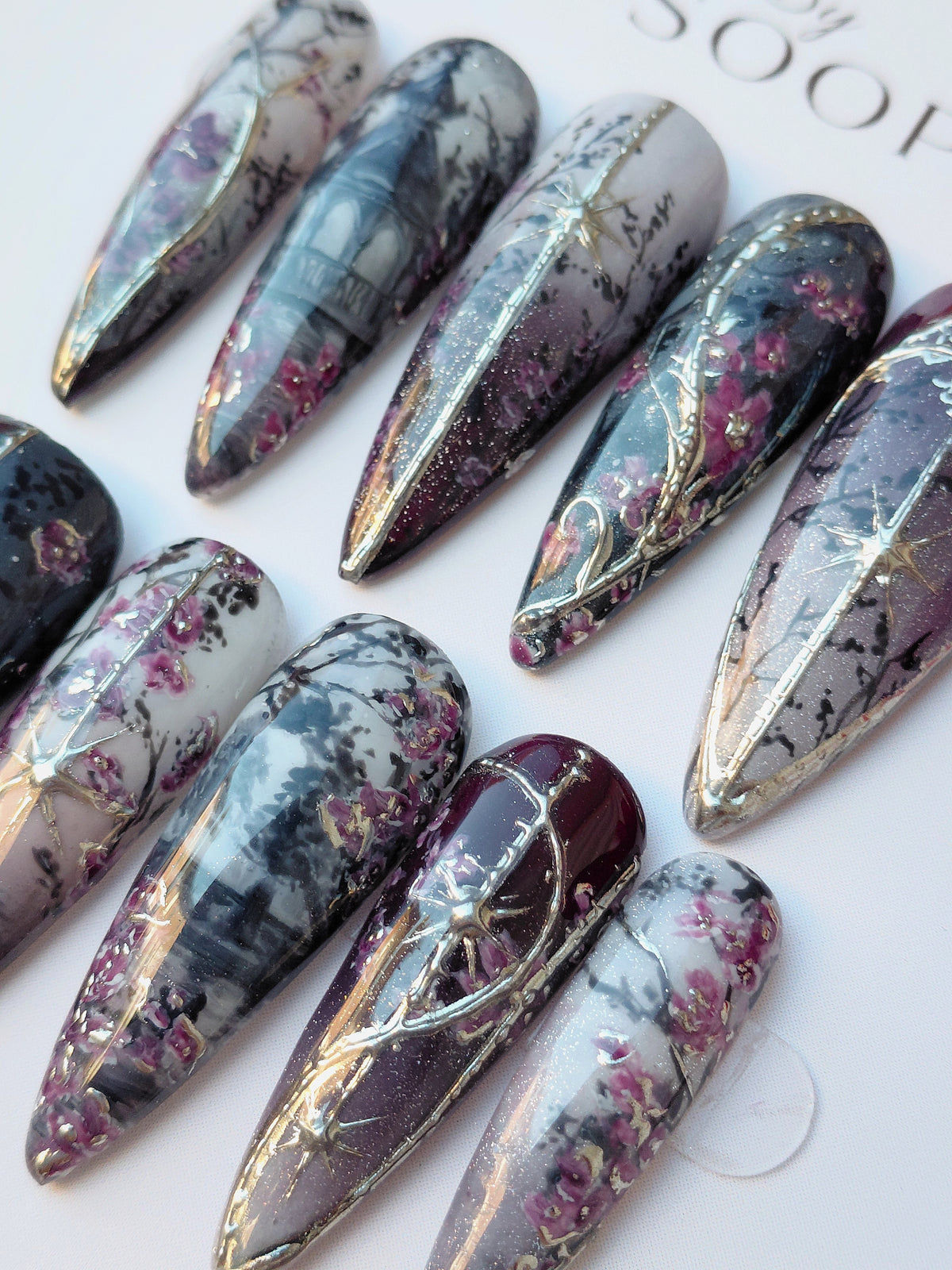 Song of a Warrior - Custom Press-on Nails