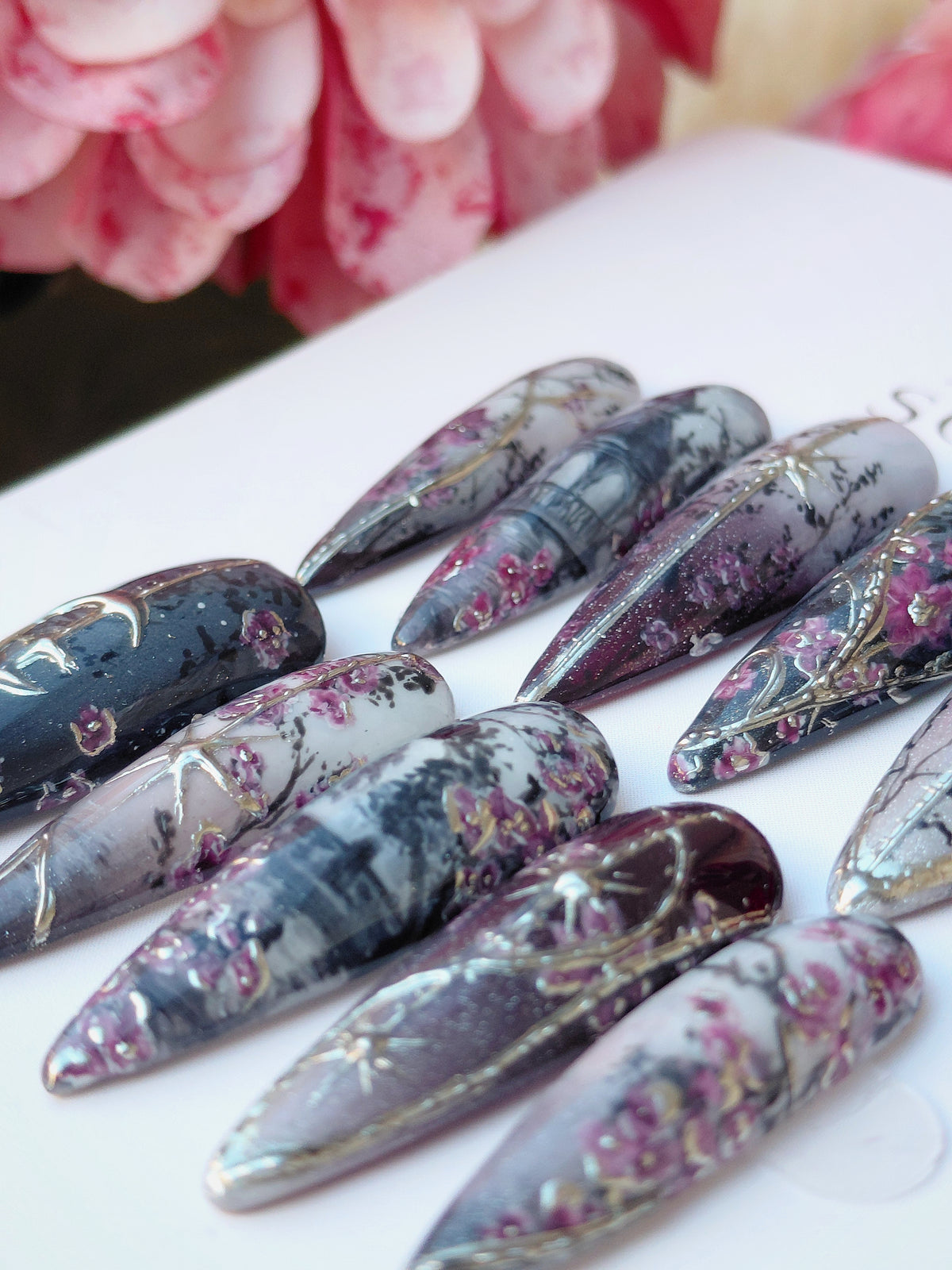 Song of a Warrior - Custom Press-on Nails