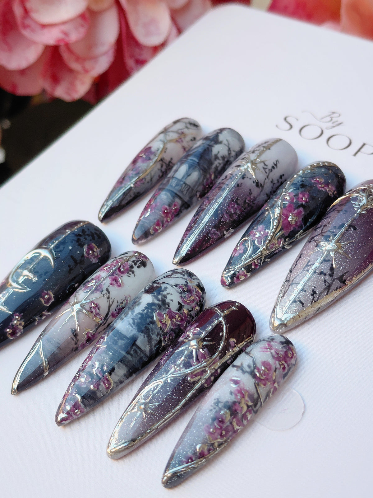 Song of a Warrior - Custom Press-on Nails